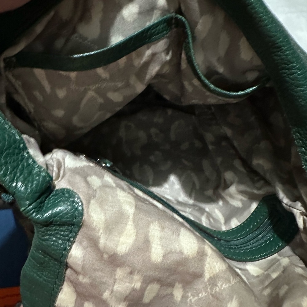 Amy Kestenberg Leather Backpack/Purse with Chain Detail - Picture 5 of 14